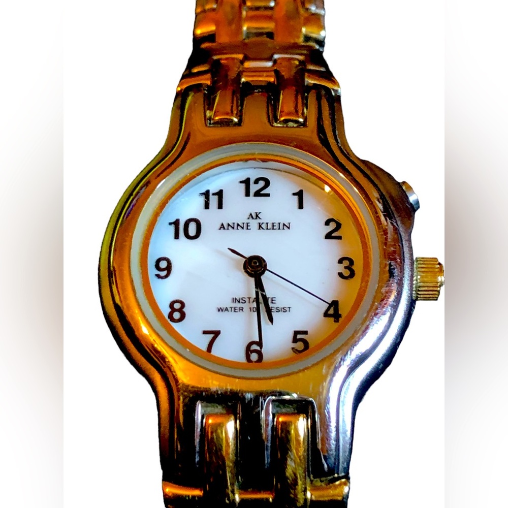 Anne Klein  Instalte  Women's Tow Tone Bracelet Analog Dial Quartz Wrist Watch